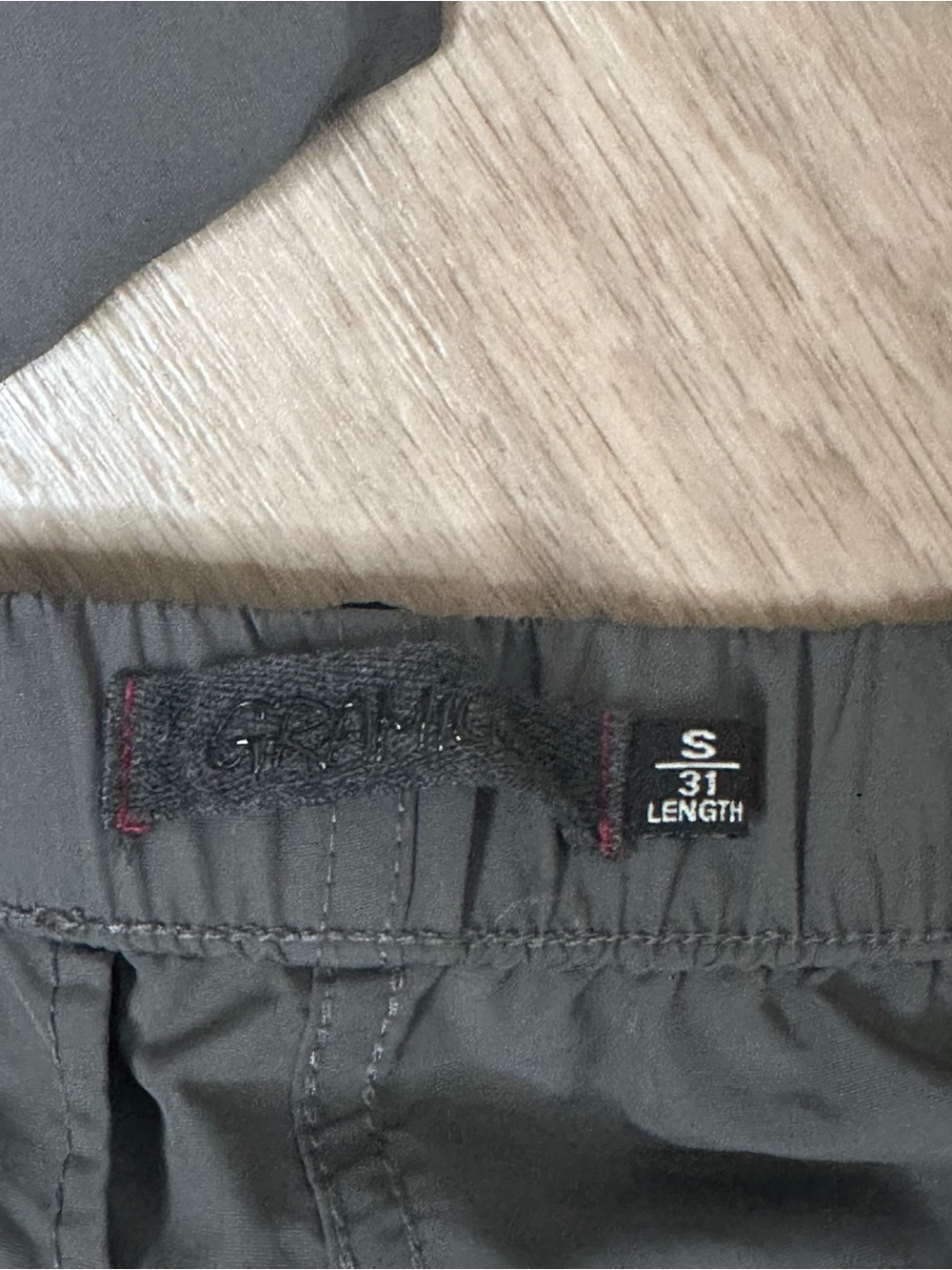 Green Gramicci Roll up G Pants Size Small - Picture 6 of 6